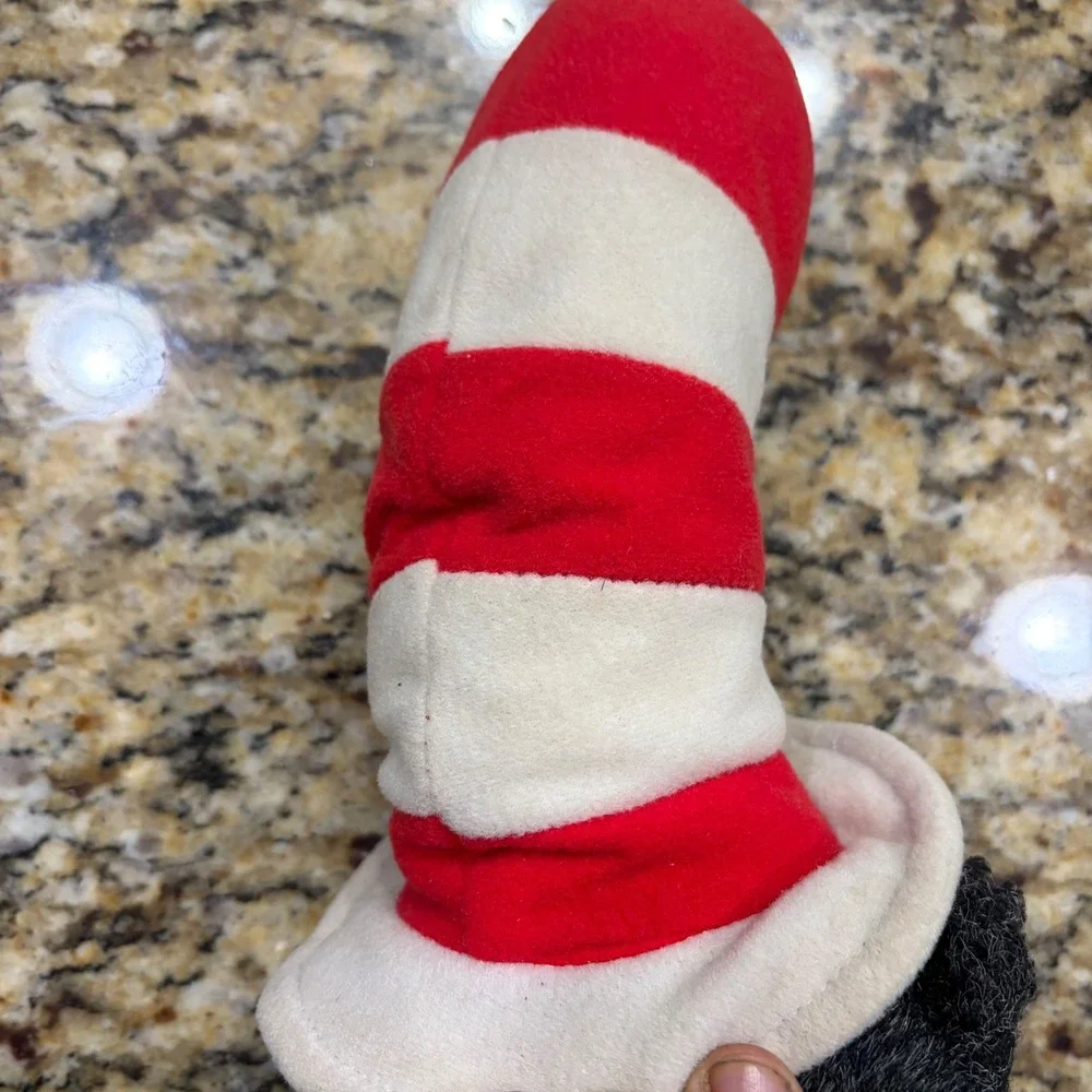 Dr Seuss Cat in the Hat Plush Stuffed Animal 26 Inch Tall Vintage Toy